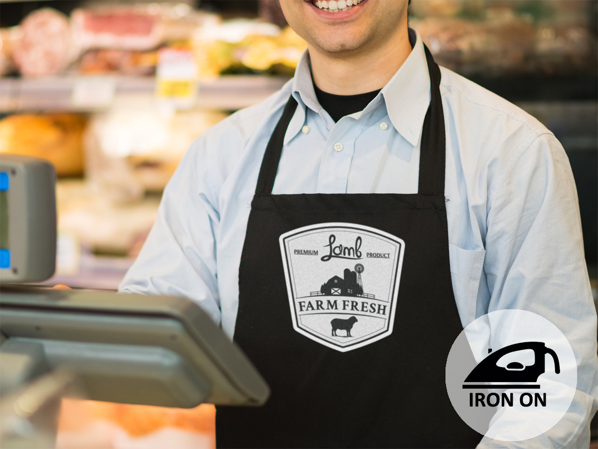 Personalisierte Aufkleber zum Aufbügeln (Freiform)