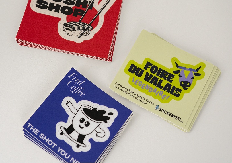 Okologische aufkleber pflanzlicher basis