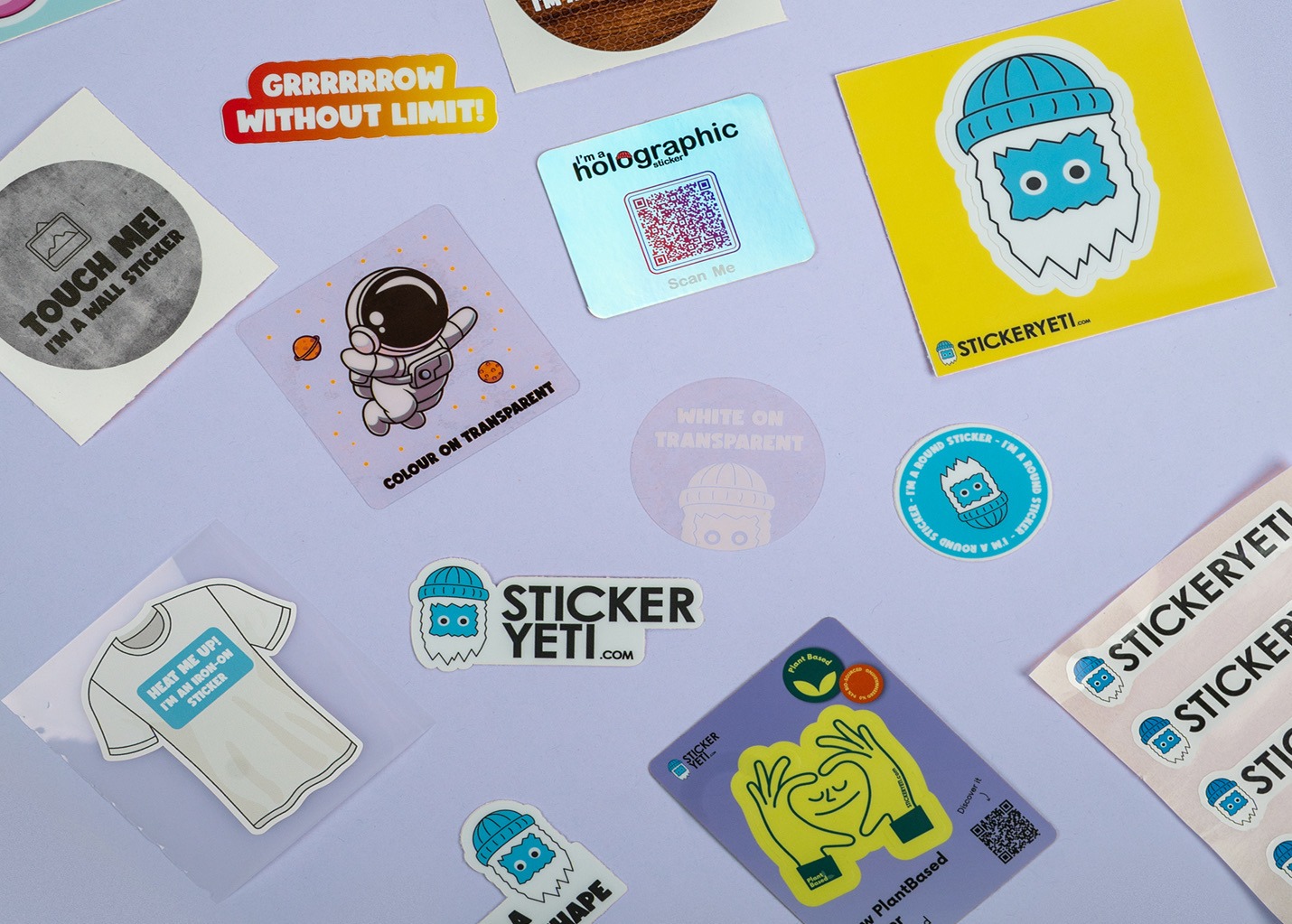 PlantBased eco stickers
