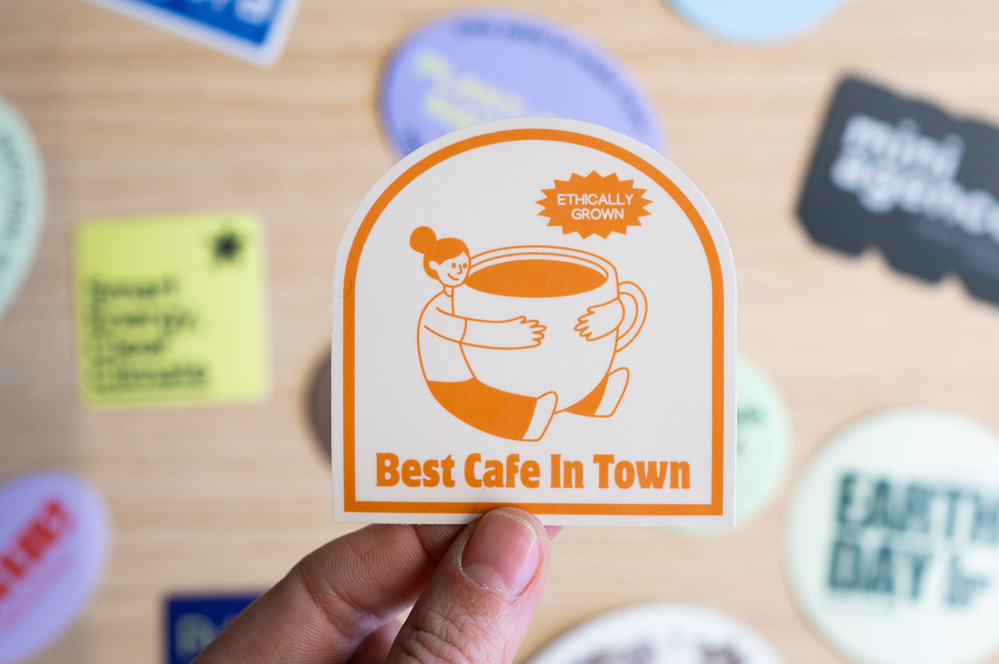 PlantBased eco stickers