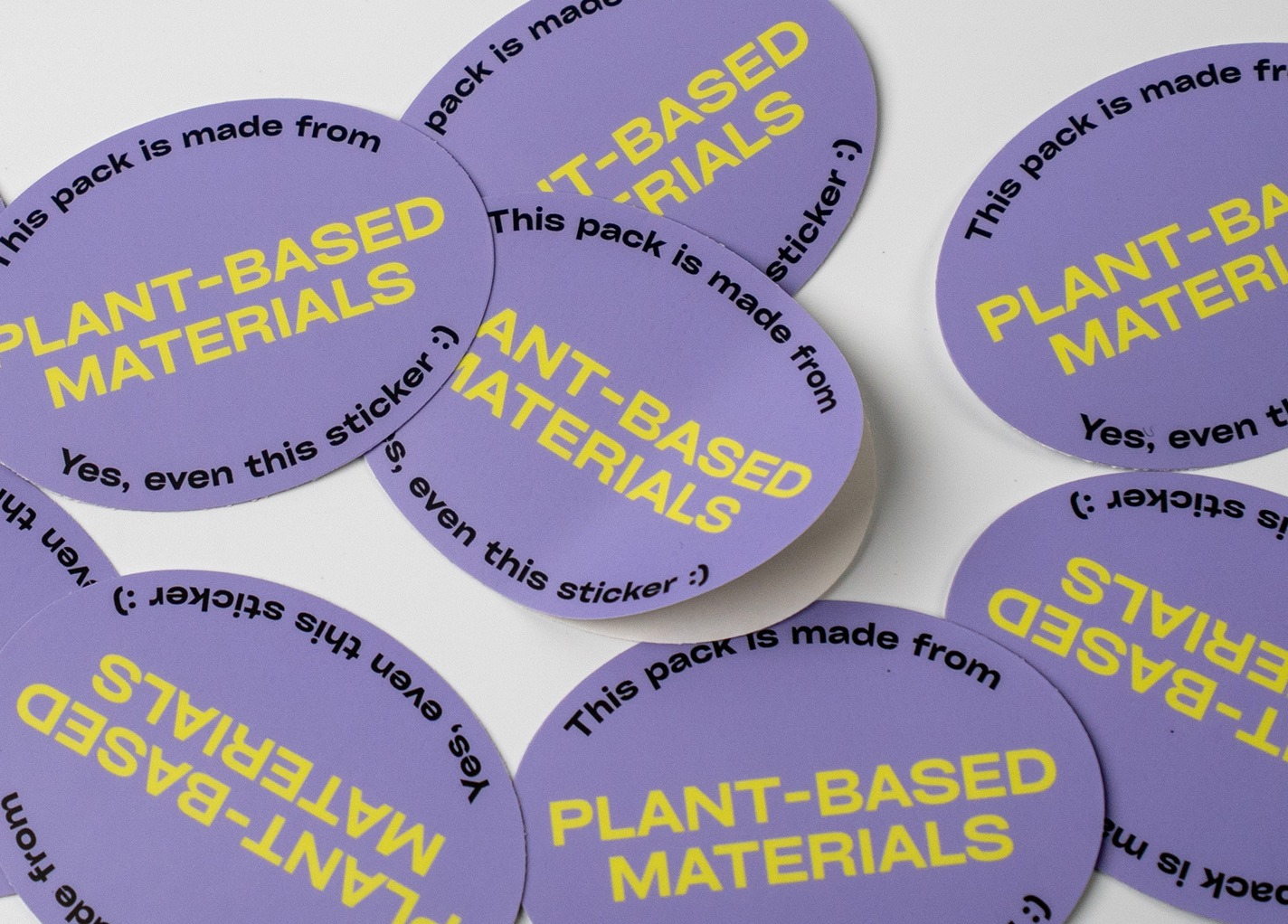 PlantBased eco stickers